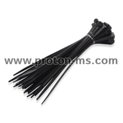 Cable Ties 2.5mm x 150mm, 100pcs., Black 617843