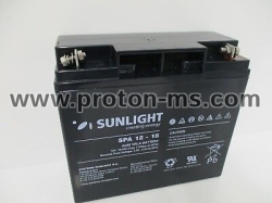 Акумулатор, Батерия Sunlight SPA 12V 18Ah