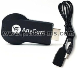 HDMI Dongle Ezcast, Wi-Fi Dongle TV DLNA, 1.2 GHz AirPlay, Full HD