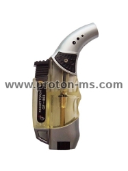 Wind Gas Resistant Torch Gas Torch with piezo ceramic lighter GF-863