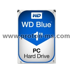 HDD WD Blue, 1TB, 7200rpm, 64MB, SATA 3