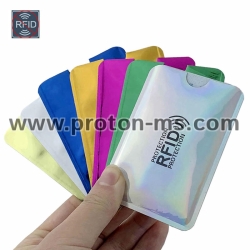 Заглушаващ сигнала калъф RFID протектор за безконтактни кредитни и дебитни карти