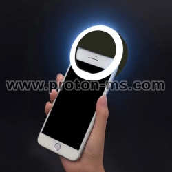 Selfie Ring Light XJ-01 Portable Flash Led Camera Phone Enhancing Photography Beauty Light