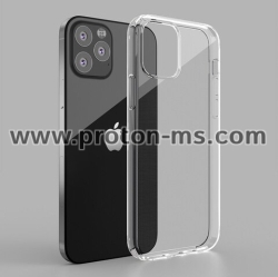 Силиконов кейс за iPhone 11 Pro MAX Ultra Thin Phone Case For iPhone 11 Pro Max, Силиконов гръб, За Apple iPhone 11 Pro Max, Slim, Прозрачен 