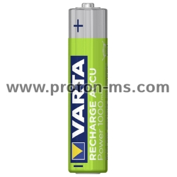 Varta Longlife Accu Battery 1000mah AAA 1.5V, 1pc.