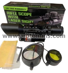 GOMU LF-5R Tactical Flashlight and Green Laser Light Sight