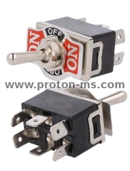 Toggle Switch 10A (ON)-OFF-(ON)