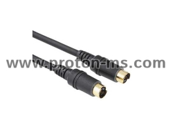 S-Video Plug - S-Video Plug Cable, 1m.