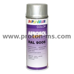 Aerosol Art Spray Silver Satin 9006 400ml 032286