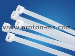 Cable Ties 4.8mm x 200mm, 60 pcs, White