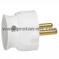 Universal Ultra Slim Plug, White SL LEGRAND 50183