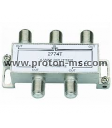Splitter 1 input - 4 output, 5-1000МHz, for cable systems