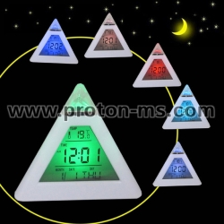Glowing LED Color Change Digital Alarm Clockv