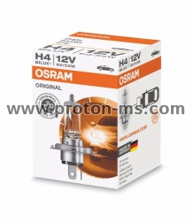 Light Bulb Osram H4 Original 12V 60/55W P43t 