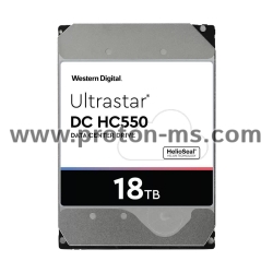 HDD WD Ultrastar DC HC550, 18TB, 7200rpm, 512MB, SATA 3