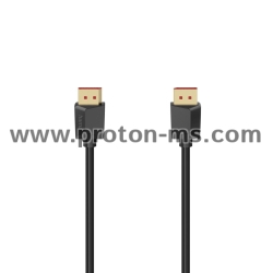 Hama DisplayPort Cable, DP 2.1, Ultra-HD 8K, 40 Gbit/s, 2.00 m