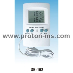 Indoor/Outdoor Digital Thermometer SH-102