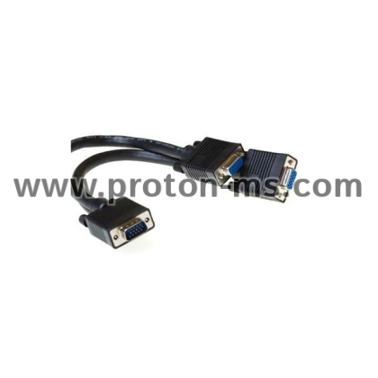 Cable Y, ESTILLO VGA 15 pin / 2 x VGA