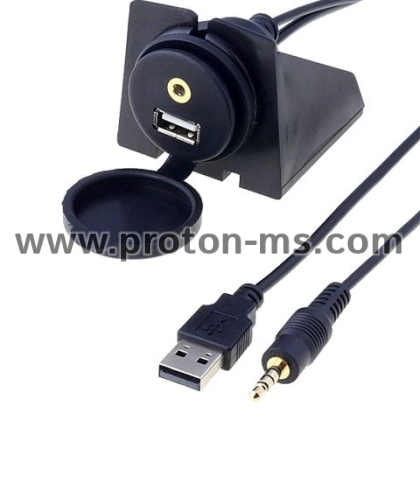 USB Car Charger 2 USB, 12V