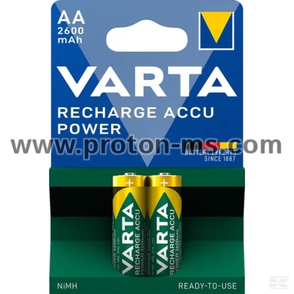 VARTA Battery 2400 mAh, R6 AA, NiMH, 1pc.