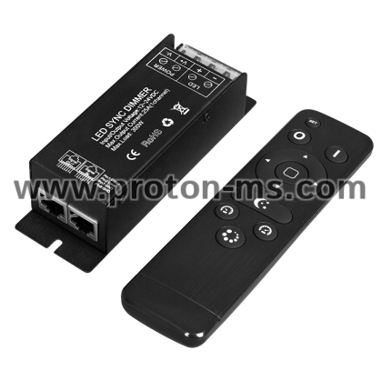 Mini RF Controler for RGB LED Lighting 5-24V AC 3x2A