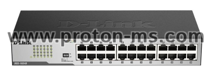 Switch D-Link DGS-1024D/E, 24 -port 10/100/1000, Desktop, rack mount
