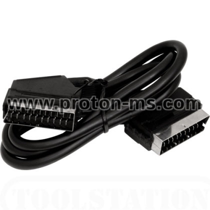 RGB Scart to Composite RCA SVHS S-Video AV TV Audio Cable Adapter E5