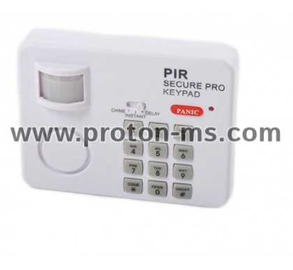 Wireless alarm with motion detector and code YL-107