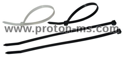 Кабелни превръзки, Свински опашки 2.5мм x 200мм, 100 бр., FH-3805