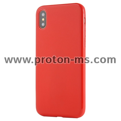 iPhone X Magnetic Case for iPhone X Case iPhone 10 Soft Silicone Magnet Case, Red