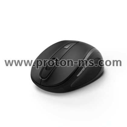 Hama "MW-400" Optical 6-Button Wireless Mouse, black