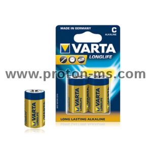 Varta Longlife Extra Battery R14C 1.5V, 1 pc.