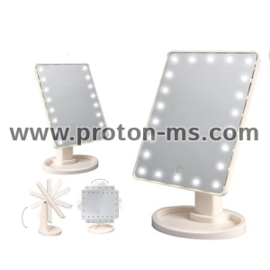 Large 16 LED Mirror