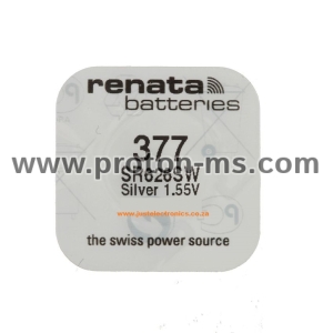 Silver Battery 377 SR626SW 1.55V