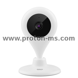360° Безжична Панорамна Камера 720P HD, Система за видеонаблюдение с двупосочен звук, нощно виждане, предупреждение за откриване на движение V380Pro