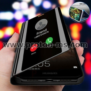 Огледален Кейс за Iphone Luxury Smart Mirror Phone Case For Apple iPhone XS Gold