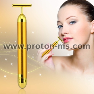 Лифтинг на лицето Beyoutiful, 24 К Energy Beauty Bar, полупрофесионален, против бръчки, с вибромасаж