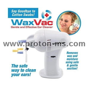 Уред за почистване на уши Wax Vac