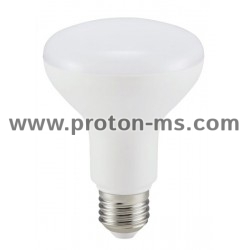 LED Bulb 10W E27 R80 3000K, Warm White Light