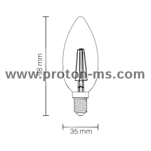 E27 to E14 Lamp Light Bulb Socket Base Adapter