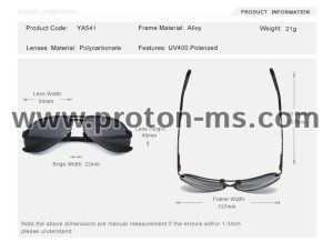 Слънчеви Очила OLEY Brand Polarized Sunglasses Men Classic pilot sun glasses Driving anti-glare UV400