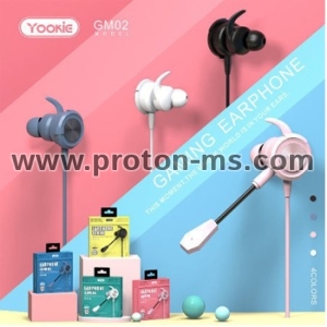 Слушалки за мобилни устройства Yookie GM02, Mикрофон
