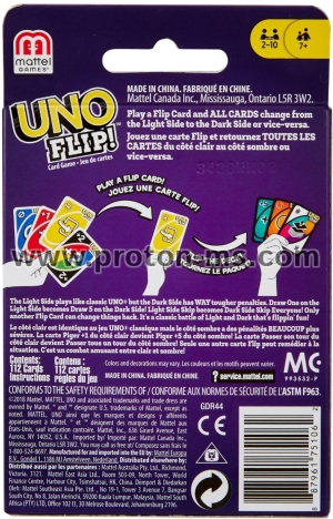 Карти за игра UNO FLIP