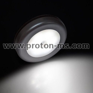 LED Лампа на батерии със сензор, магнит, Ф8 см