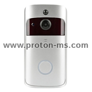 Безжична Wi-Fi/LAN/POE IP камера видео домофон интерком  на батерия с SD слот за карта и PIR