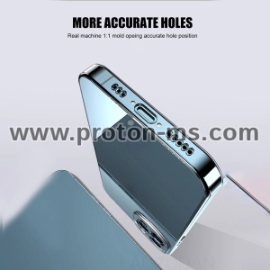Силиконов, прозрачен Кейс, Ultra Thin Clear Case For Iphone 13 Pro Max Soft Tpu Silicone
