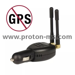 GPS Заглушител за Автомобил, 12V, за запалка, GPS Signal Jamming Blocker Shielding Privacy Protection Anti-tracking Tracking Belt Black Car Power Supply Car Parts
