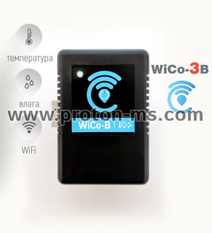 Интернет термометър с влагомер (WiFi 2,4GHz)
