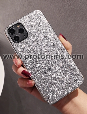 БЛЕСТЯЩ КЕЙС, Bling Glitter Sequins Phone Case For iPhone 13 Pro Max 