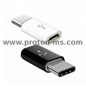 Адаптер Type C OTG Adapter Micro USB Female to Type C Male Converter 